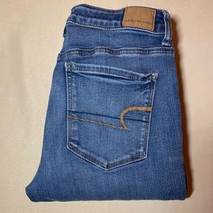 American Eagle Hi Rise Skinny Jeans Super Stretch
